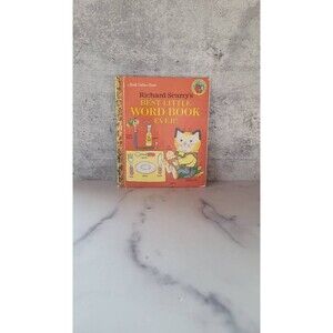 Vintage Richard Scarrys Best Little Word Book